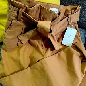 Sézane Austin Trousers Size 38; color- Camel NWOT